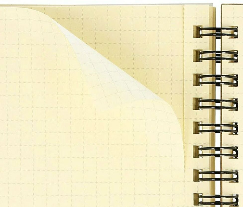 Cream Delfonics Rollbahn Spiral Notebook