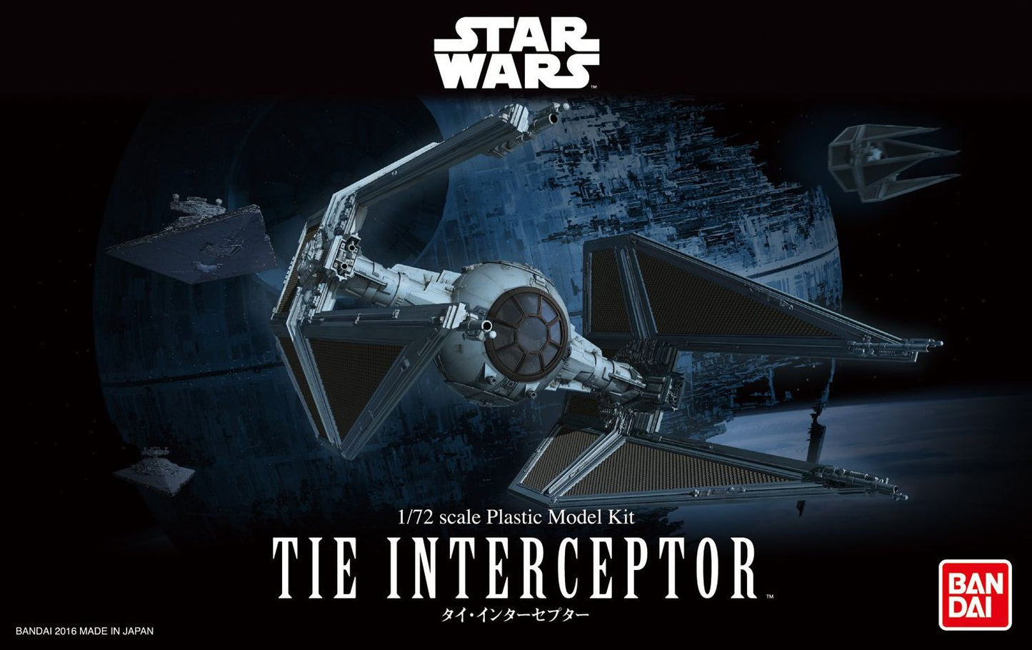 Tie Interceptor ''Star Wars'', Bandai Star Wars 1/72 Plastic Model