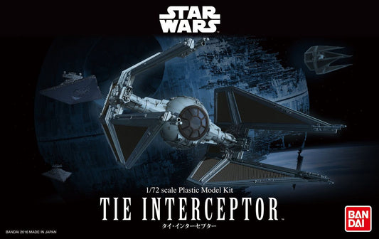 Tie Interceptor ''Star Wars'', Bandai Star Wars 1/72 Plastic Model