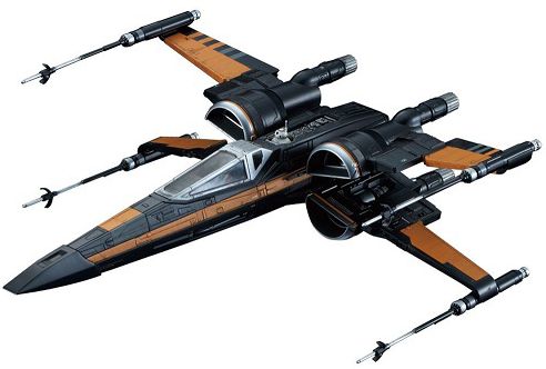 Poe's X-Wing Fighter ''Star Wars: The Force Awakens'', Bandai Star Wars 1/72 Plastic Model