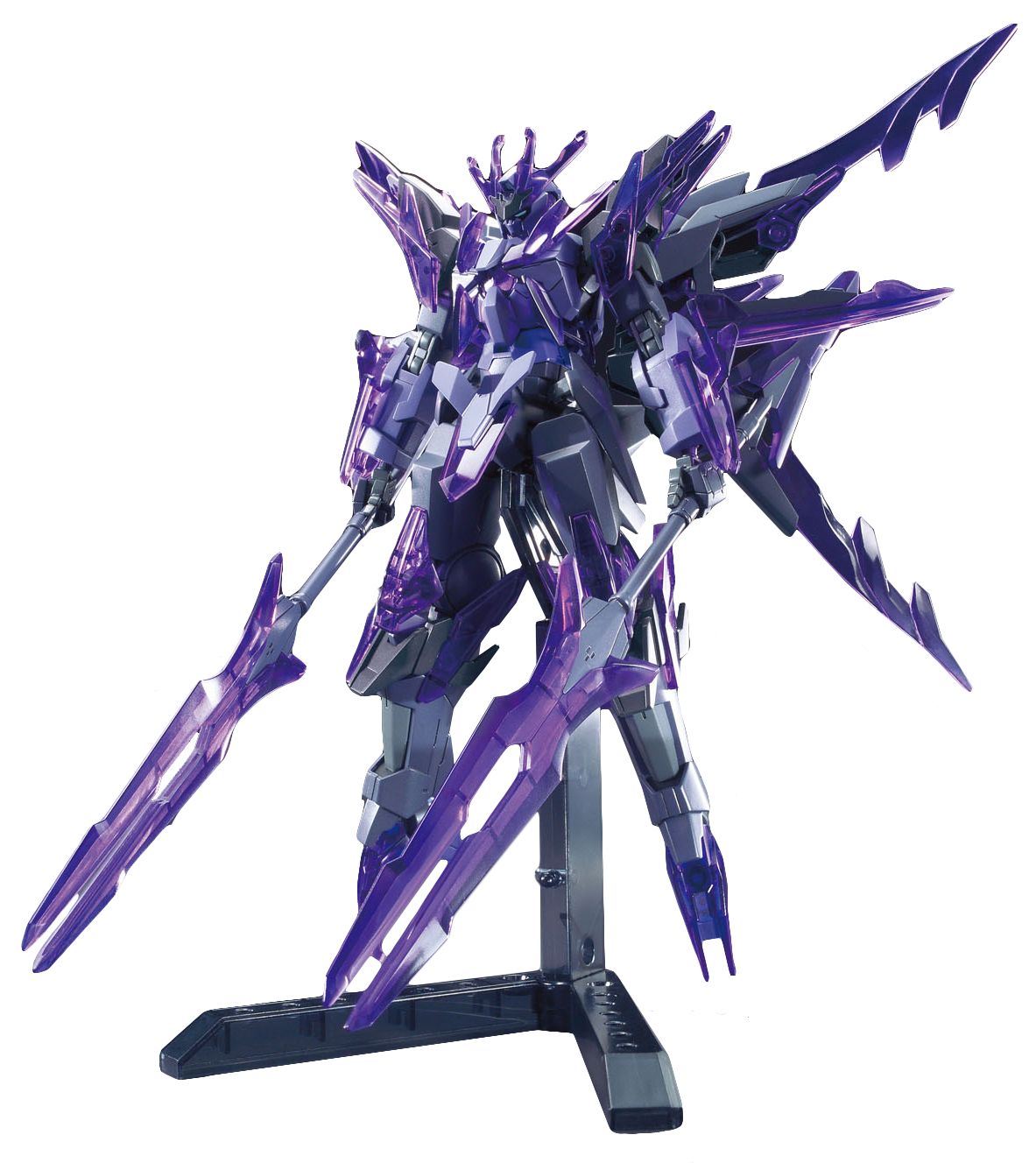 HG Transient Gundam Glacier ''Gundam Build Fighters Honoo Try'', Bandai HGBF 1/144