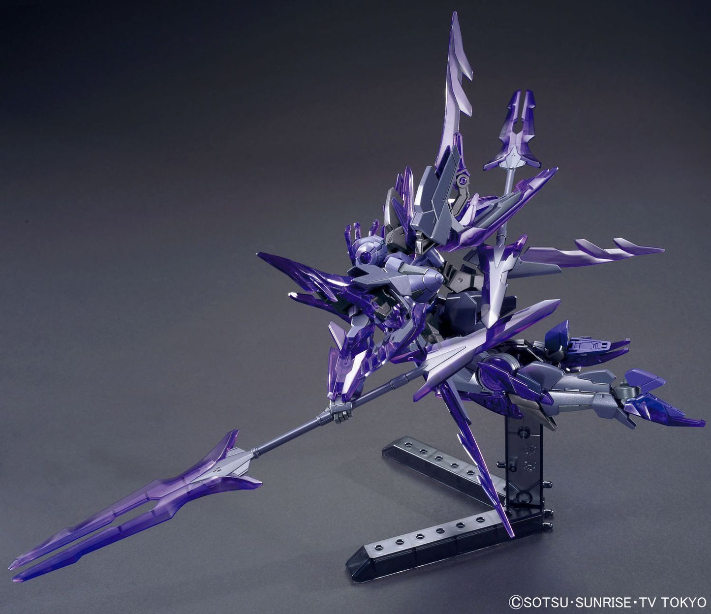 HG Transient Gundam Glacier ''Gundam Build Fighters Honoo Try'', Bandai HGBF 1/144
