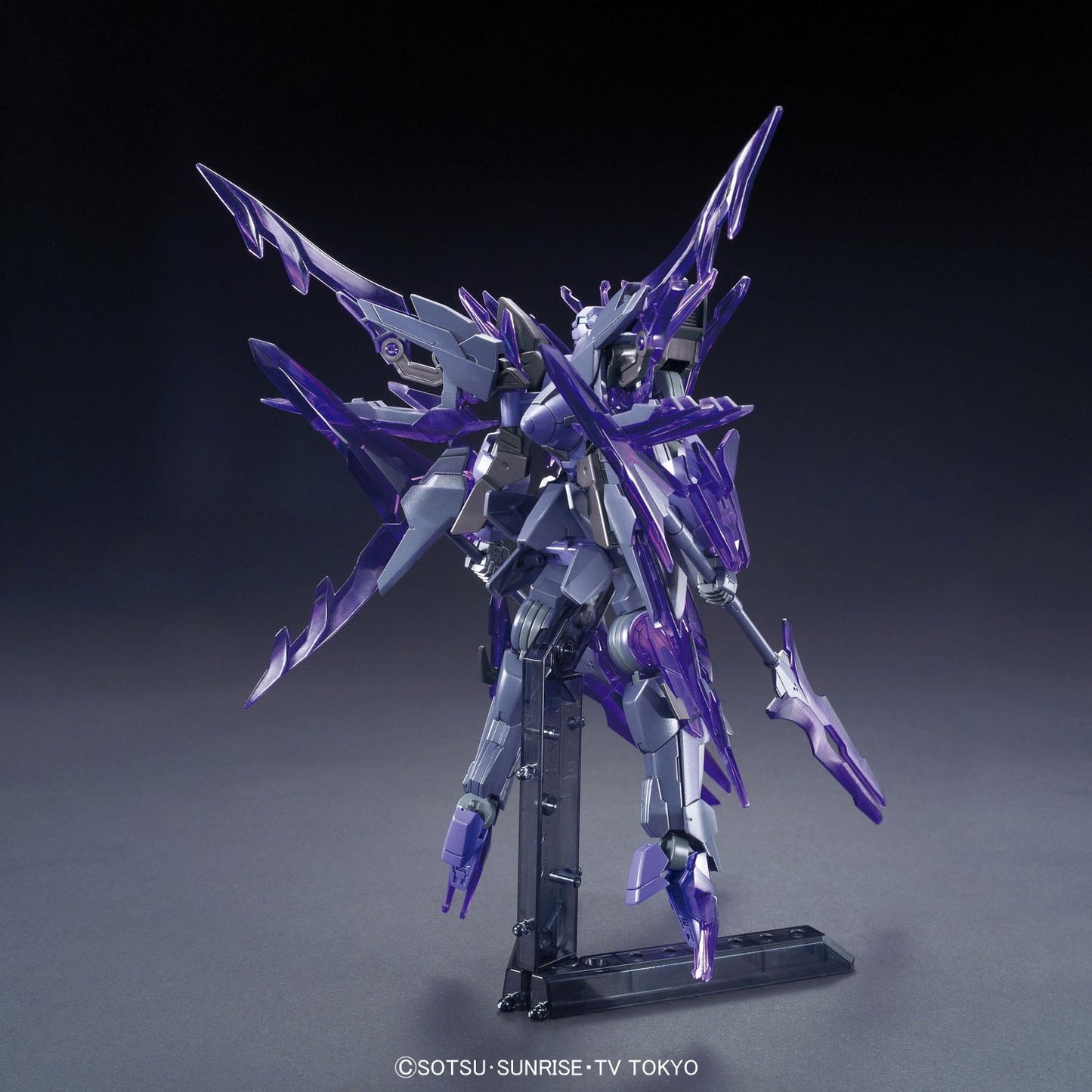 HG Transient Gundam Glacier ''Gundam Build Fighters Honoo Try'', Bandai HGBF 1/144