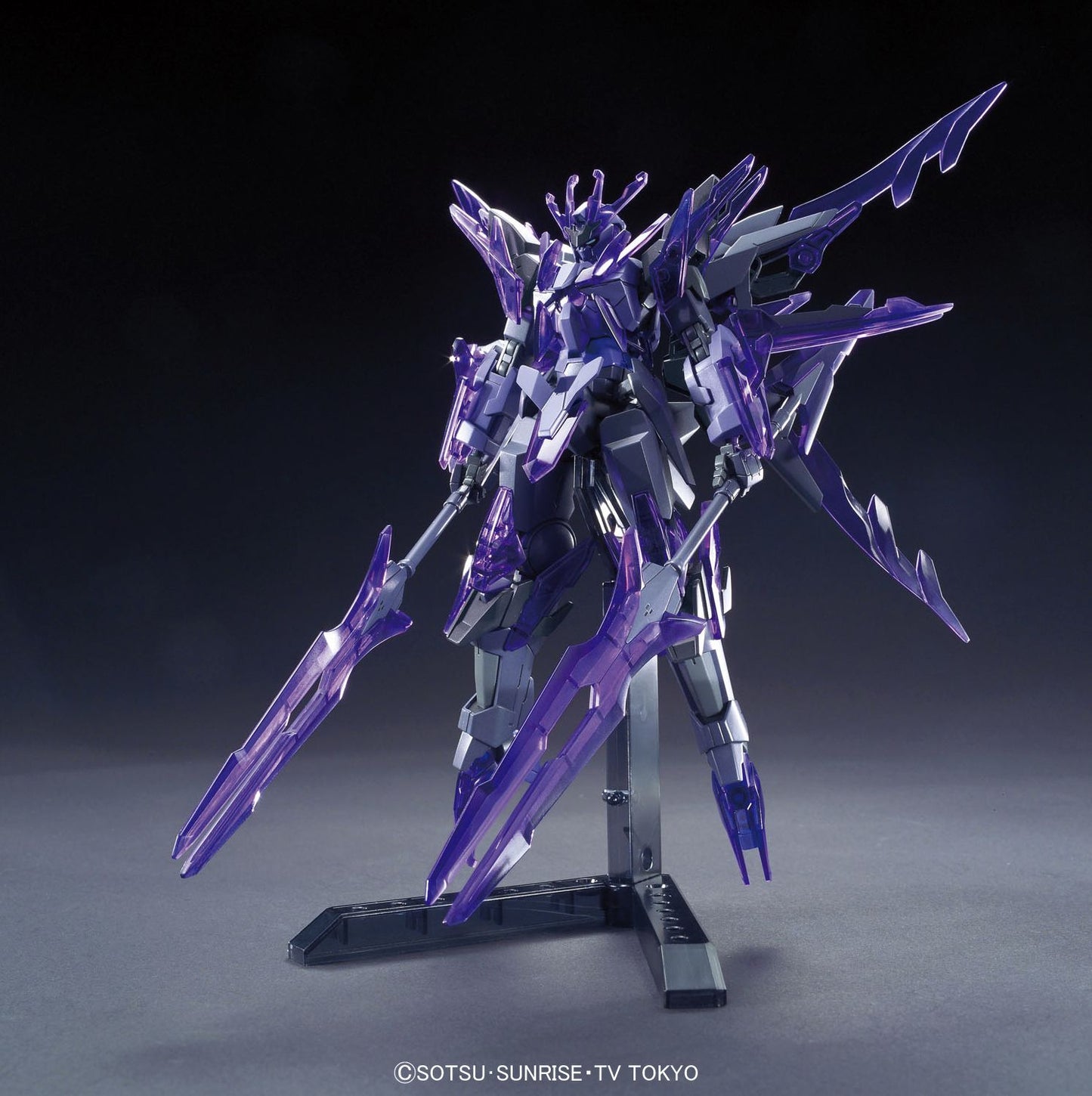 HG Transient Gundam Glacier ''Gundam Build Fighters Honoo Try'', Bandai HGBF 1/144