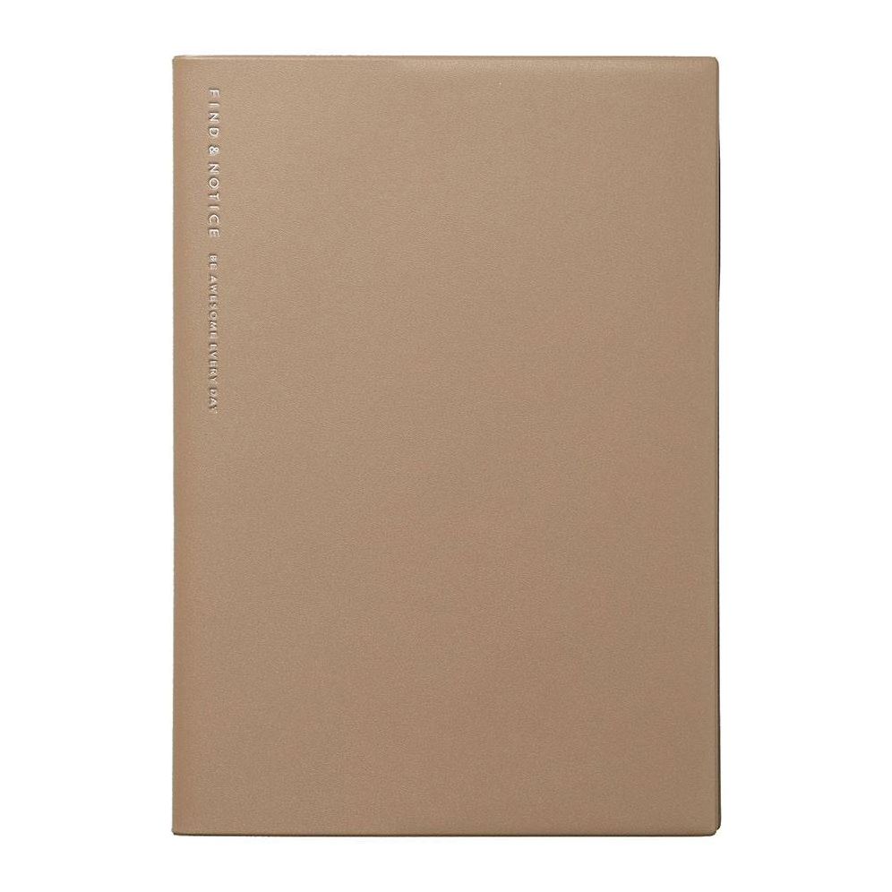 Find and Notice Brown Weekly Diary