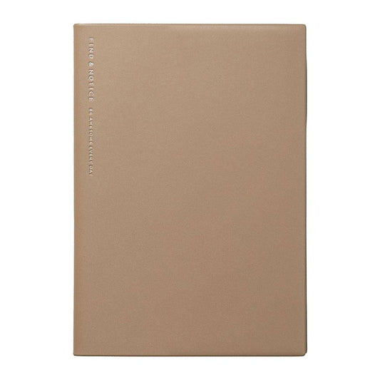 Find and Notice Brown Weekly Diary