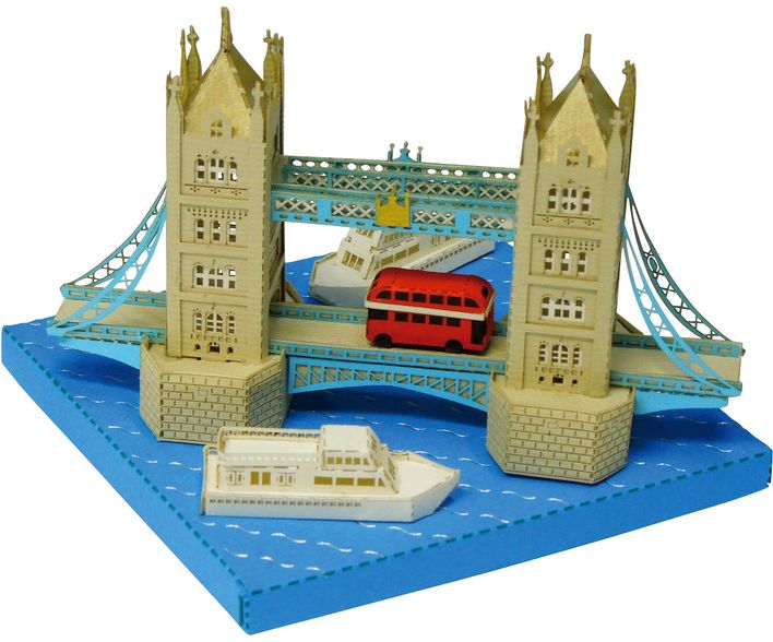 paper nano - tower bridge