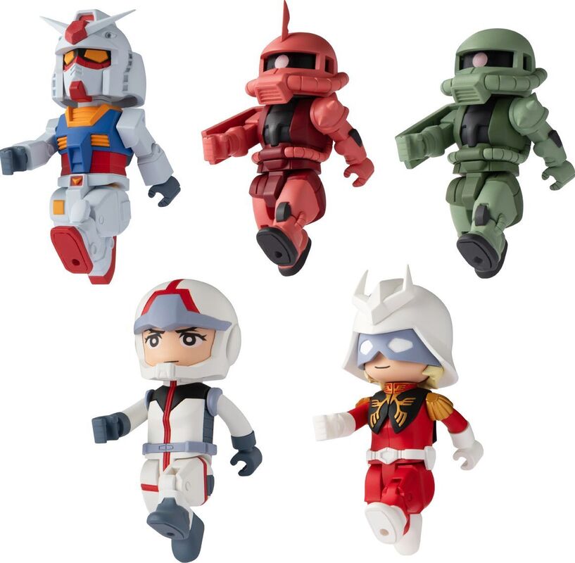 bitlot Gundam "Mobile Suit Gundam" (Box/10), Bandai Shokugan