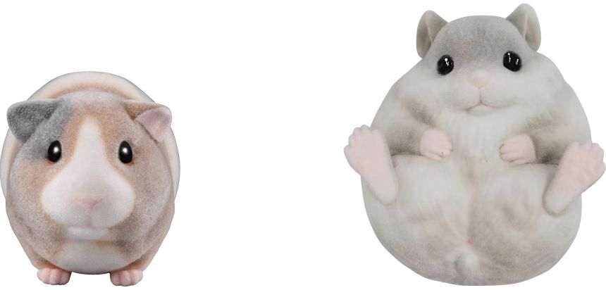 Flocked Tenori Friends 2 Assortment (Bandai Shokugan)