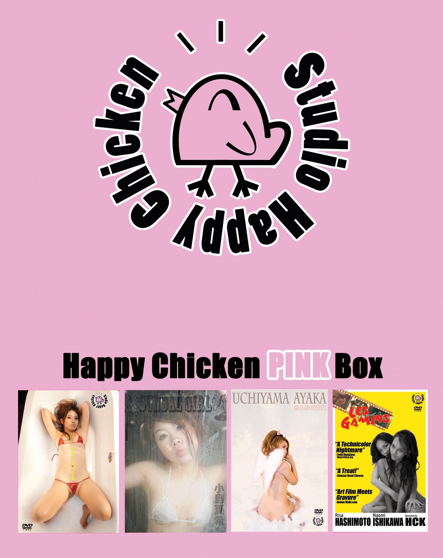 Happy Chicken Pink Box