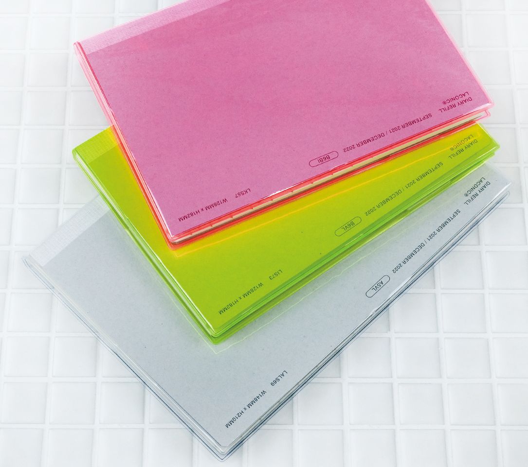A5 Clear Translucent Journal Cover