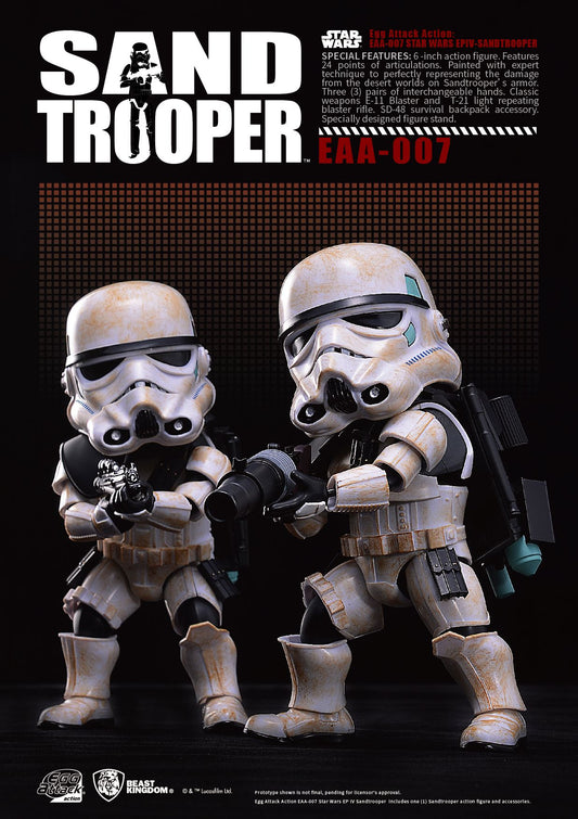 Sandtrooper ''Star Wars'', Egg Attack Action