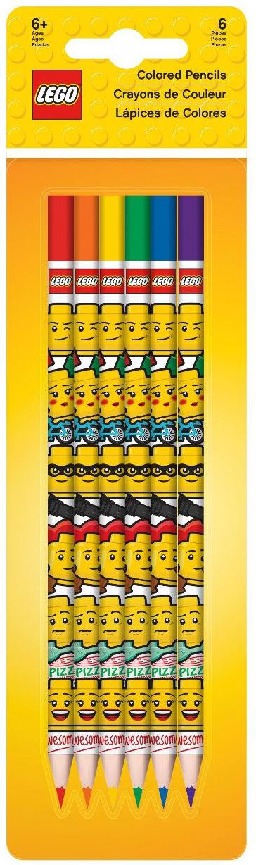 Iconic 6 Pack Colored Pencil