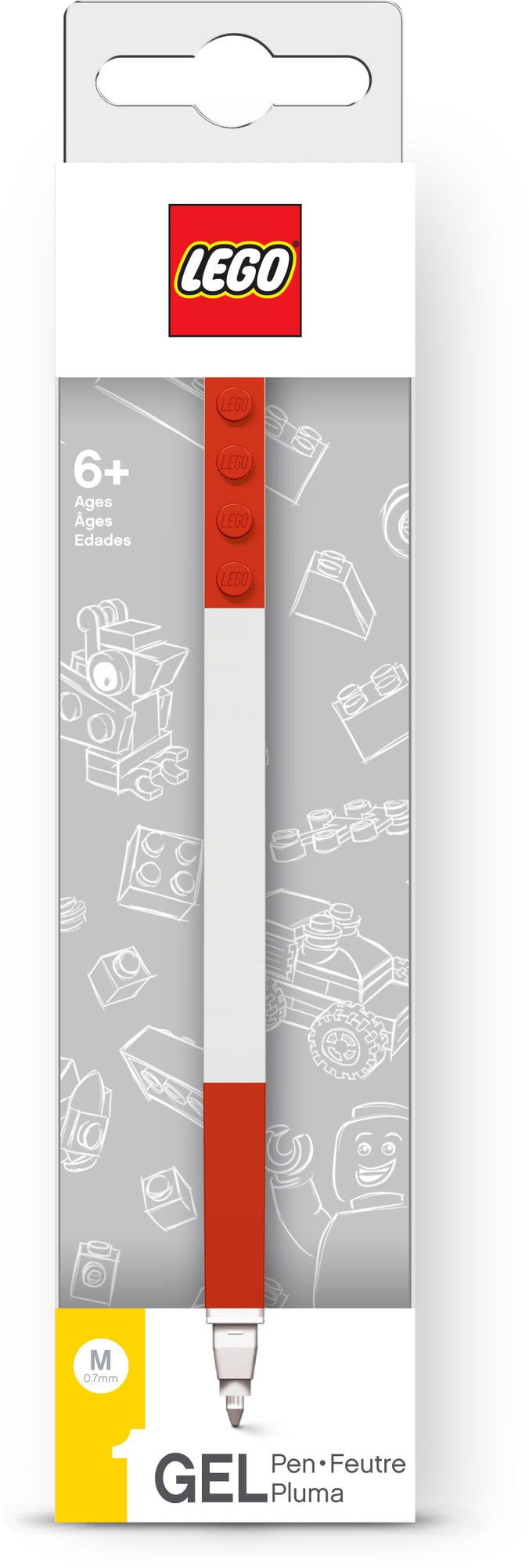 Gel Pen Red