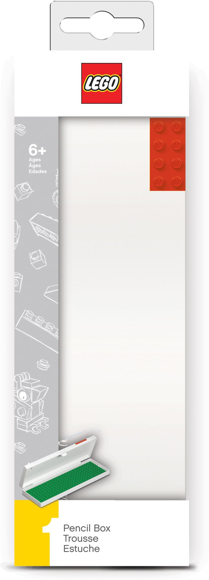 Hard Pencil Box - Red