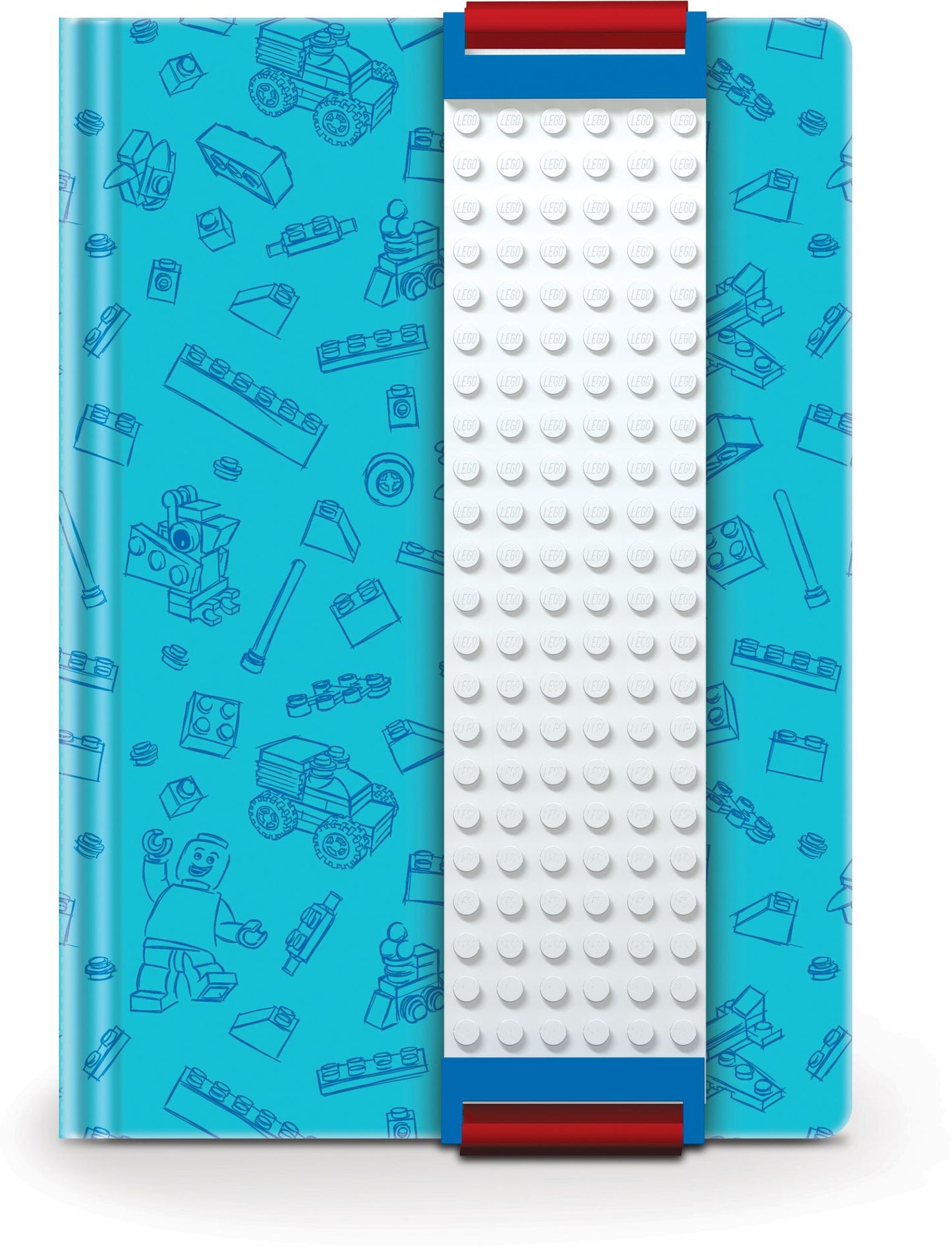 Journal w/Building Band - Blue