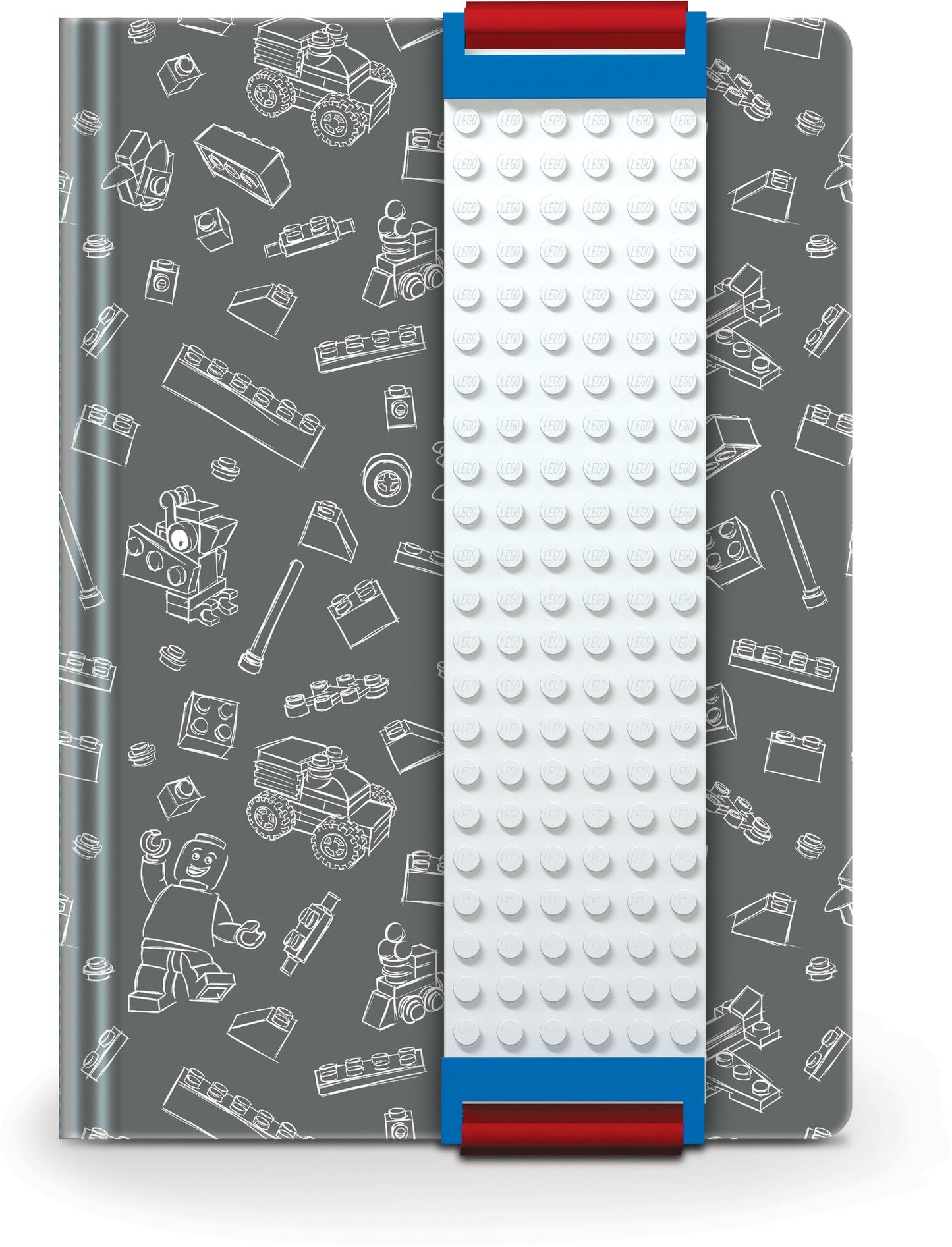 Journal w/Building Band - Gray
