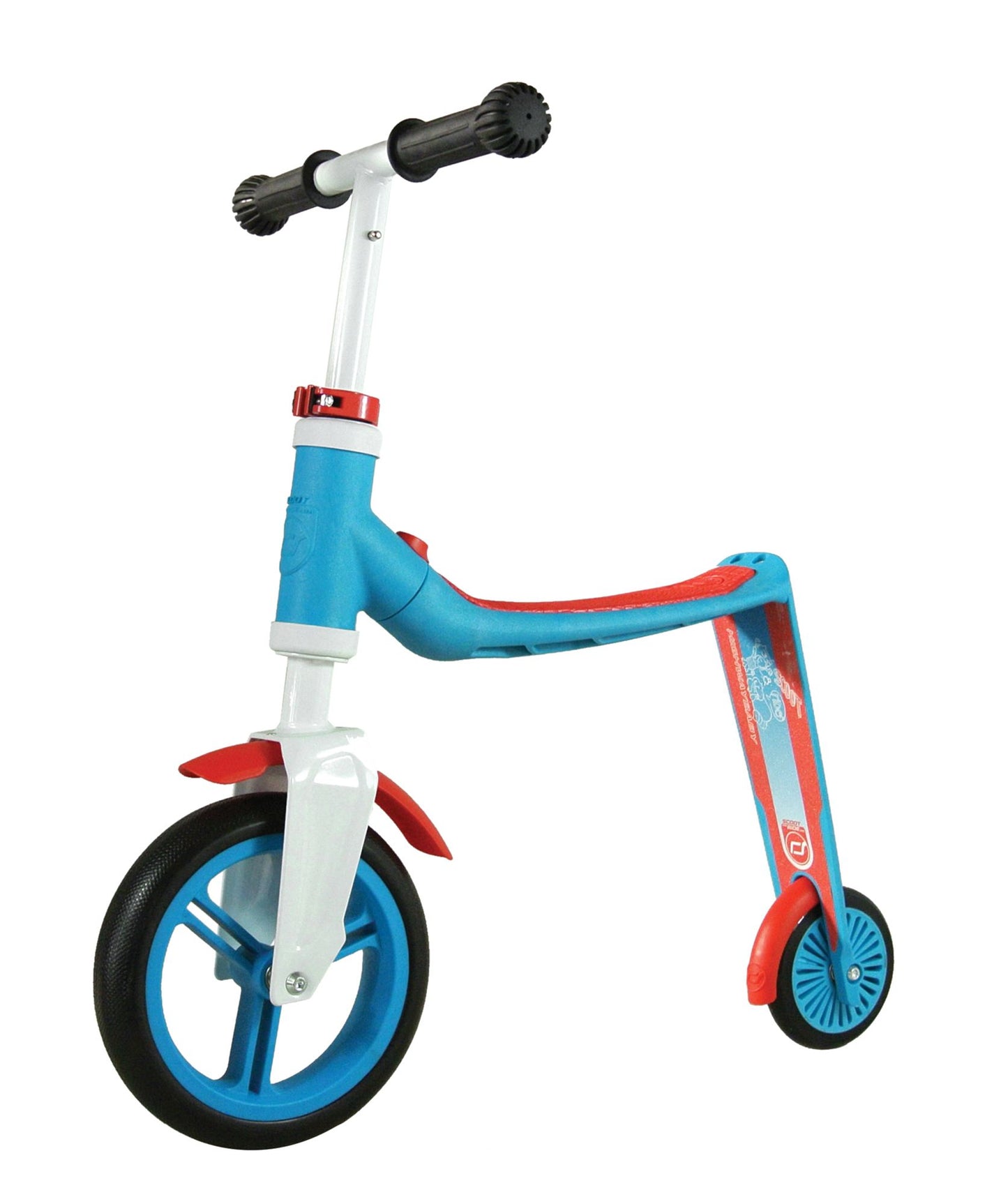 Schylling Scoot & Ride Highway Ride-On, Blue/Red