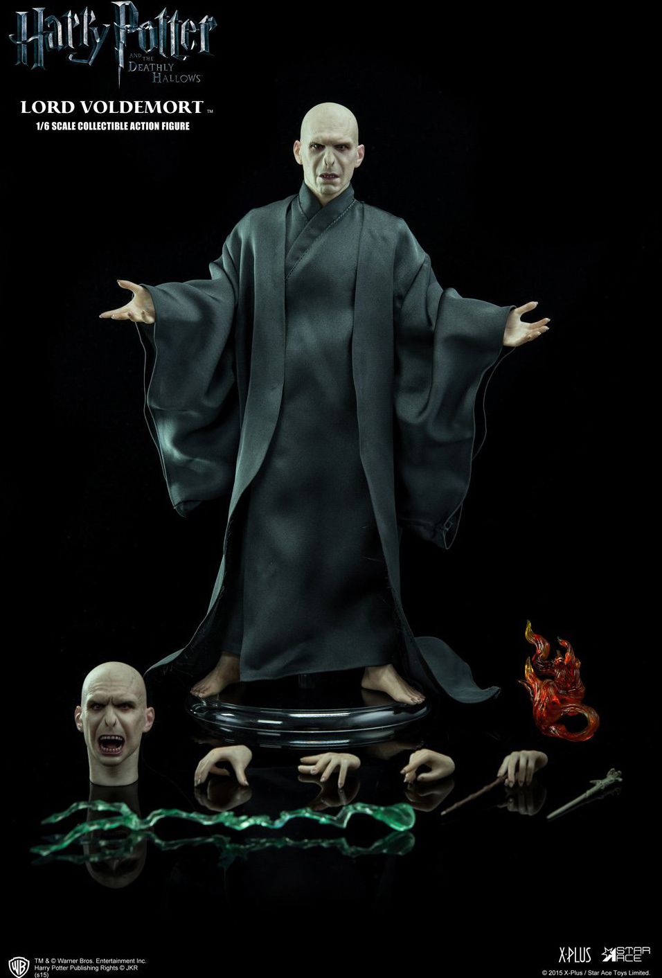 Harry Potter and The Deathly Hallows 1/6 Lord Voldemort Action Figure