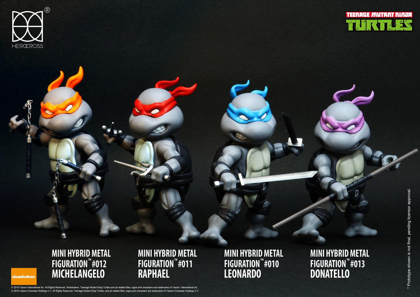 MHMF Teenage Mutant Ninja Turtles Black & White Ver.