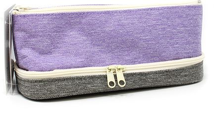 Raymay 2 Layer Pen Case Violet