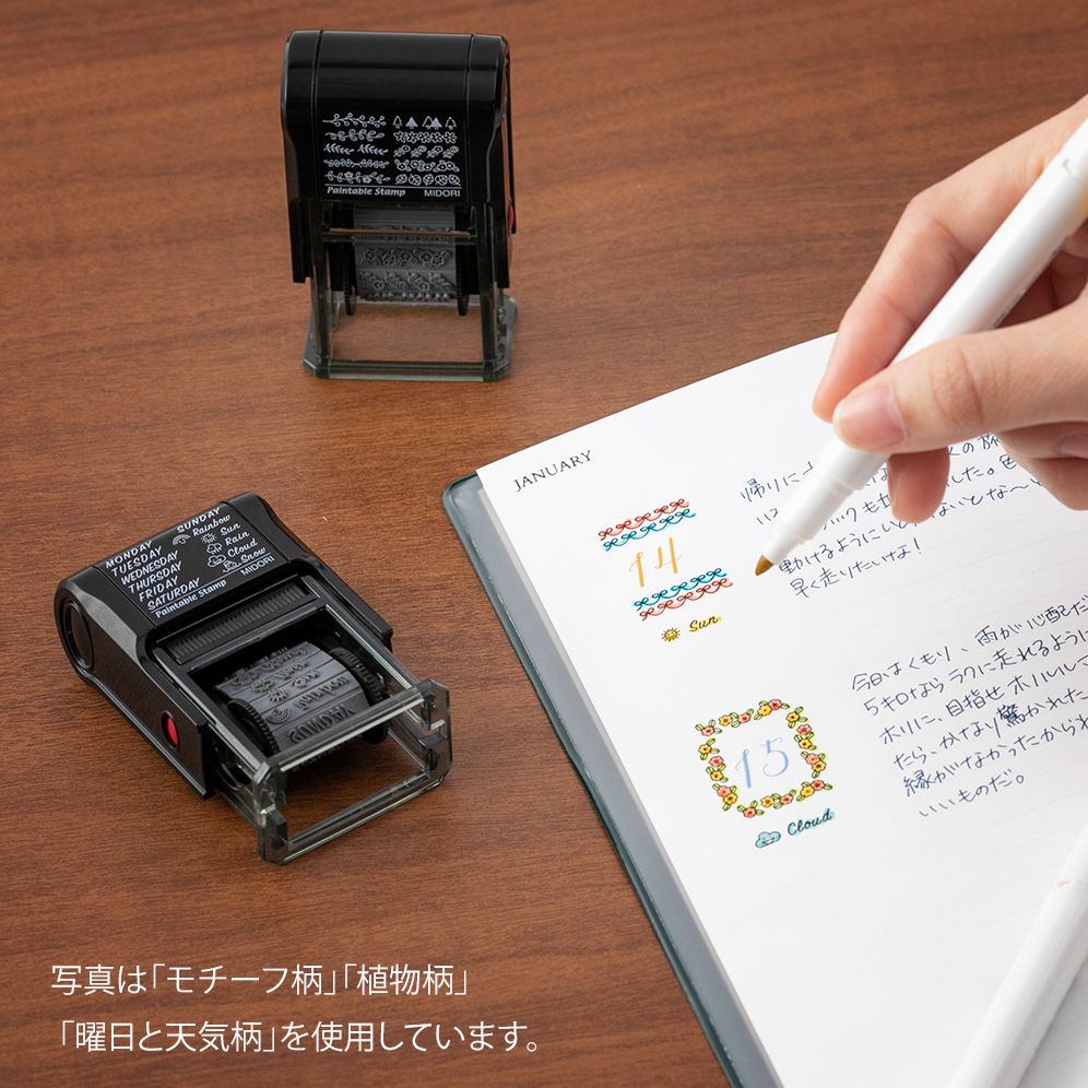 Paintable Rotating Stamp - Motif