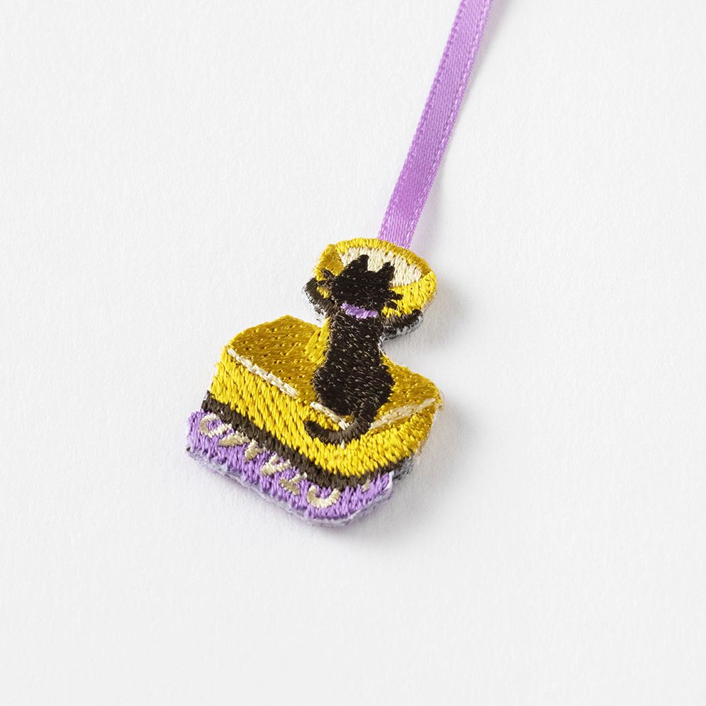 Midori Bookmarker Embroidery Cat