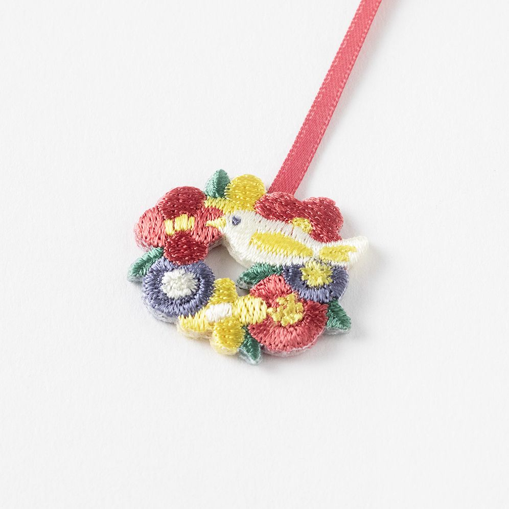 Midori Bookmarker Embroidery Bird