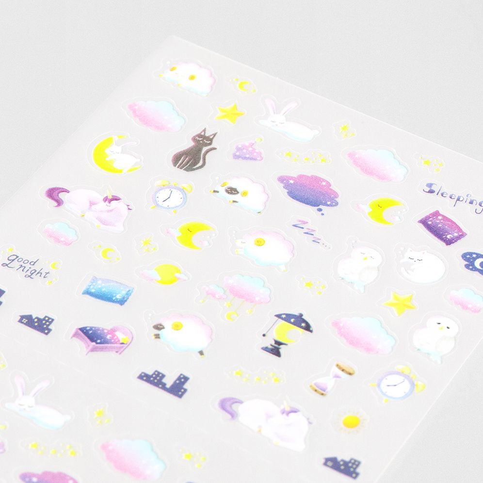 Midori Stickers - Health and Sleep