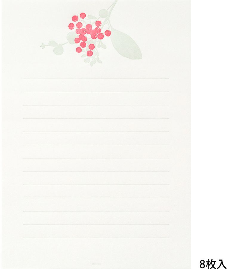 LETTER SET 460 PRESS BOUQUET RED