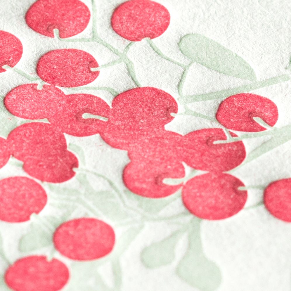 LETTER SET 460 PRESS BOUQUET RED
