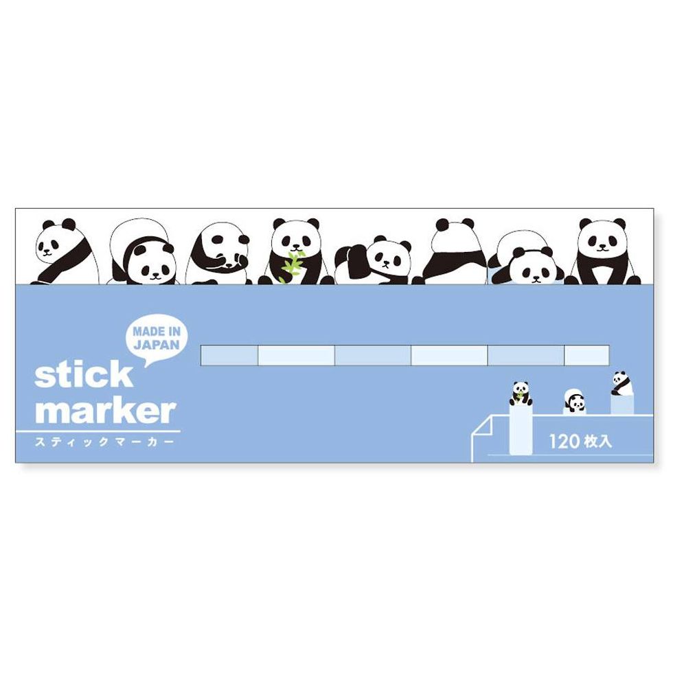 Mindwave Pandas Stick Page Markers