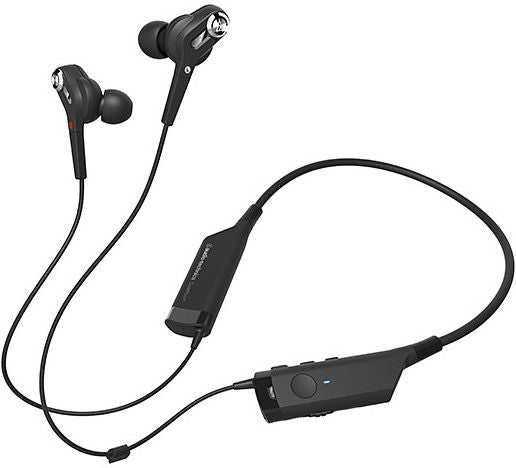Audio-Technica ATH-ANC40BT QuietPoint Active Noise-Cancelling Wireless In-Ear Headphones