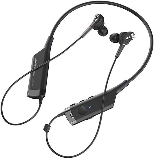 Audio-Technica ATH-ANC40BT QuietPoint Active Noise-Cancelling Wireless In-Ear Headphones