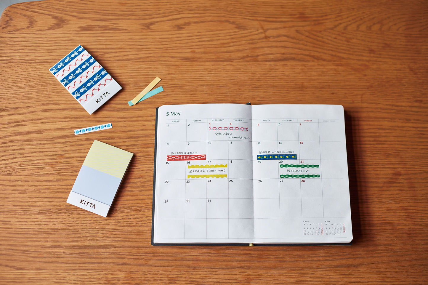 Kitta Journaling Strips - Stripes/Solilds