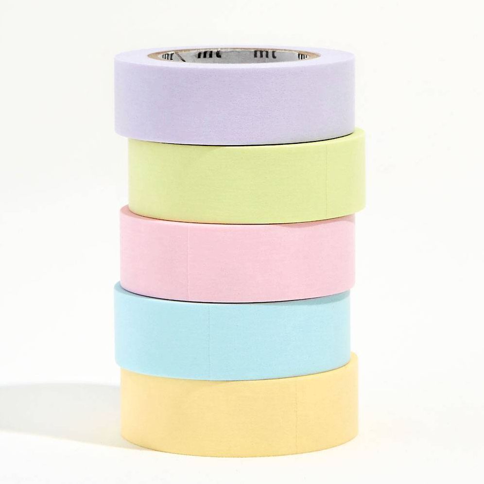 Pastel Solid Washi Tape Set