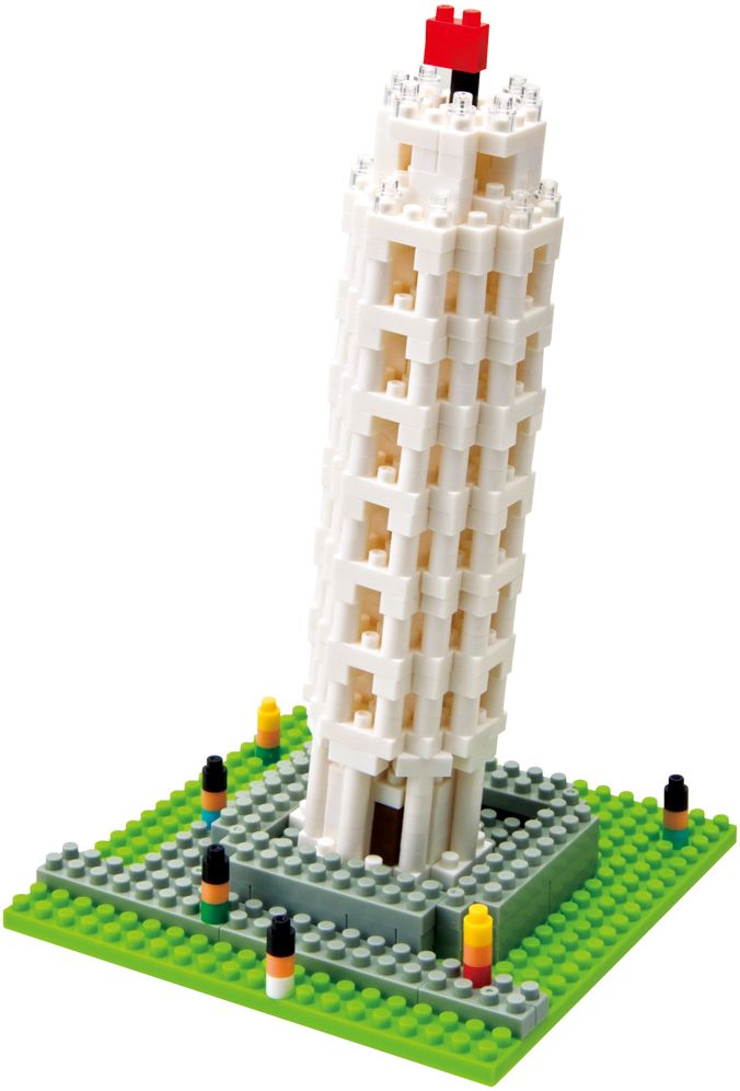 Kawada NBH-030 Nanoblock Torre di Pisa
