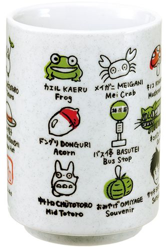 Totoro and Friends Japanese Teacup "My Neighbor Totoro" Benelic