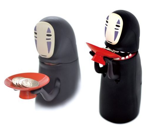 No Face Munching Coin Bank ''Spirited Away'', Benelic