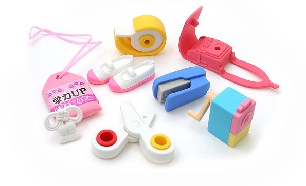 School Supply Eraser card