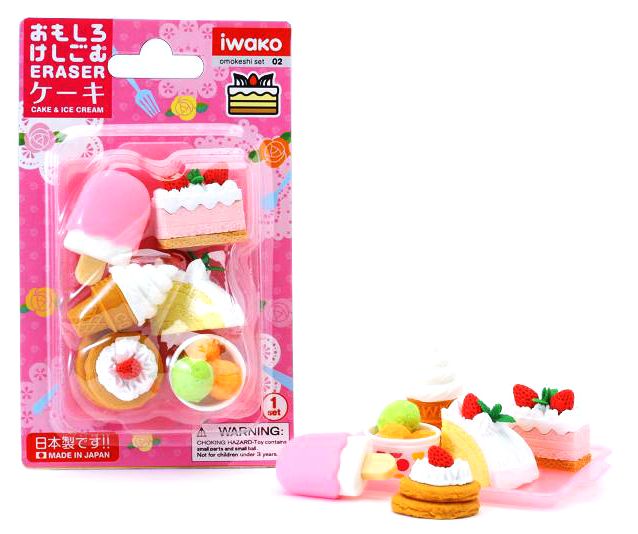 Cake Eraser Card
