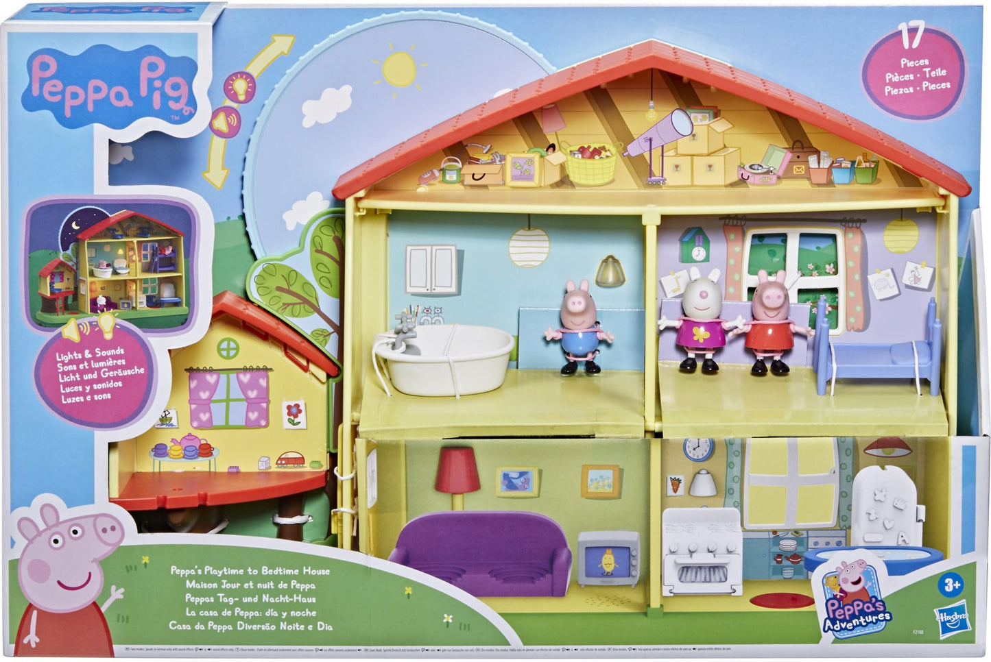 Peppa's Playtime to Bedtime House