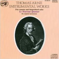 Thomas Arne: Instrumental Works