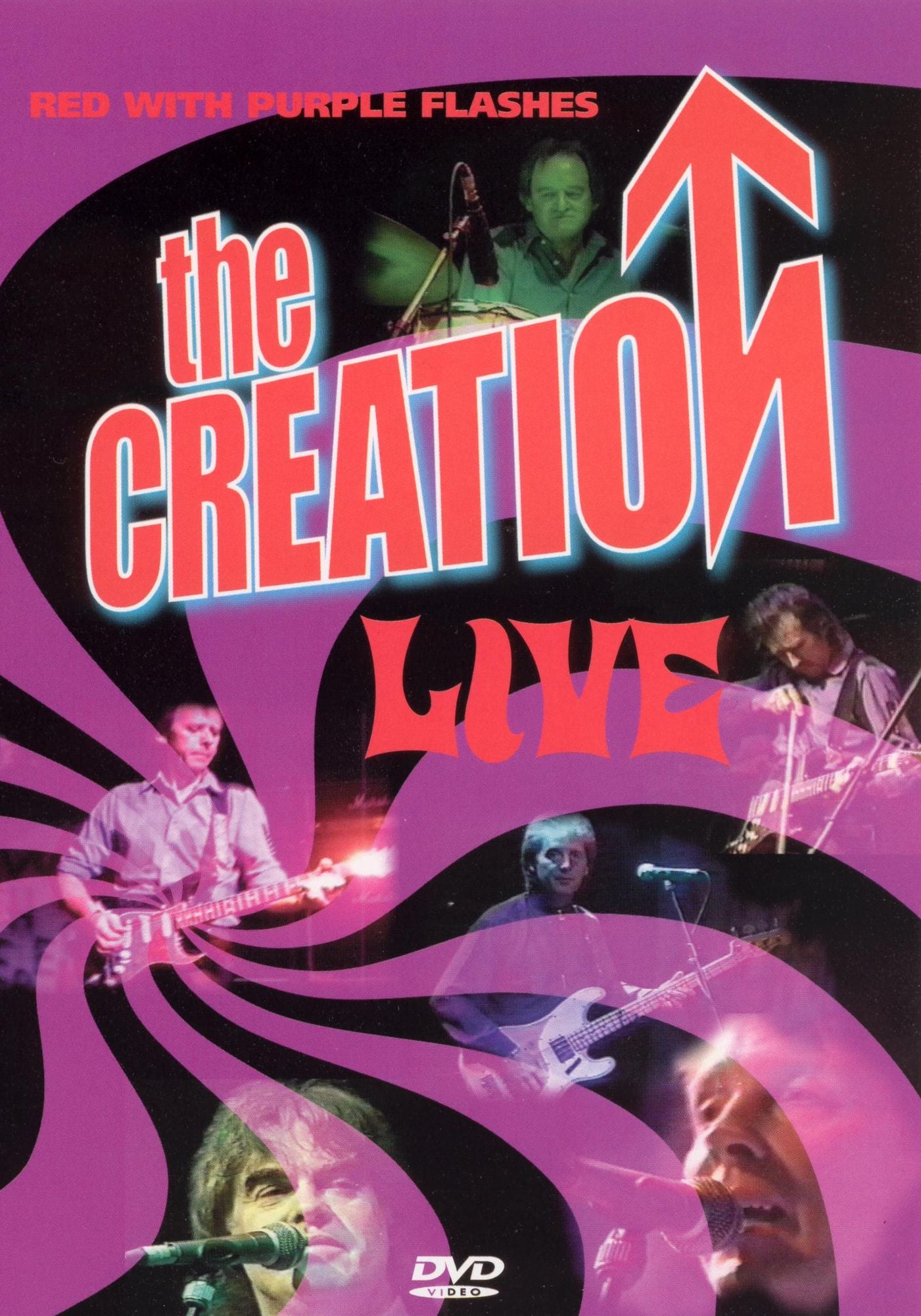 The Creation: Red With Purple Flashes