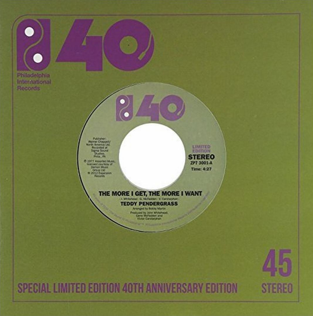 More I Get The More I Want/you Can't Hide (Teddy Pendergrass)