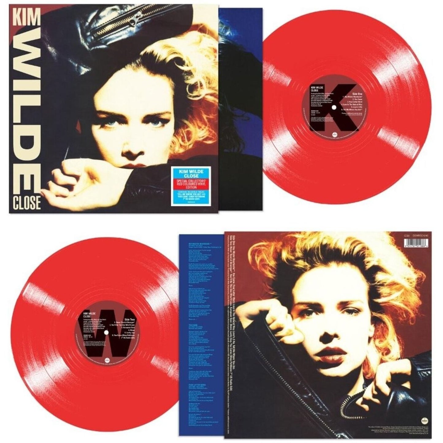 Close - Red Vinyl (Kim Wilde)