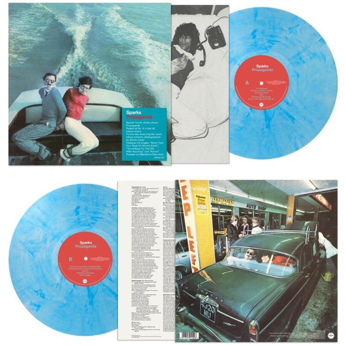 Propaganda - 50Th Anniversary 140Gm Blue Vinyl (Sparks)