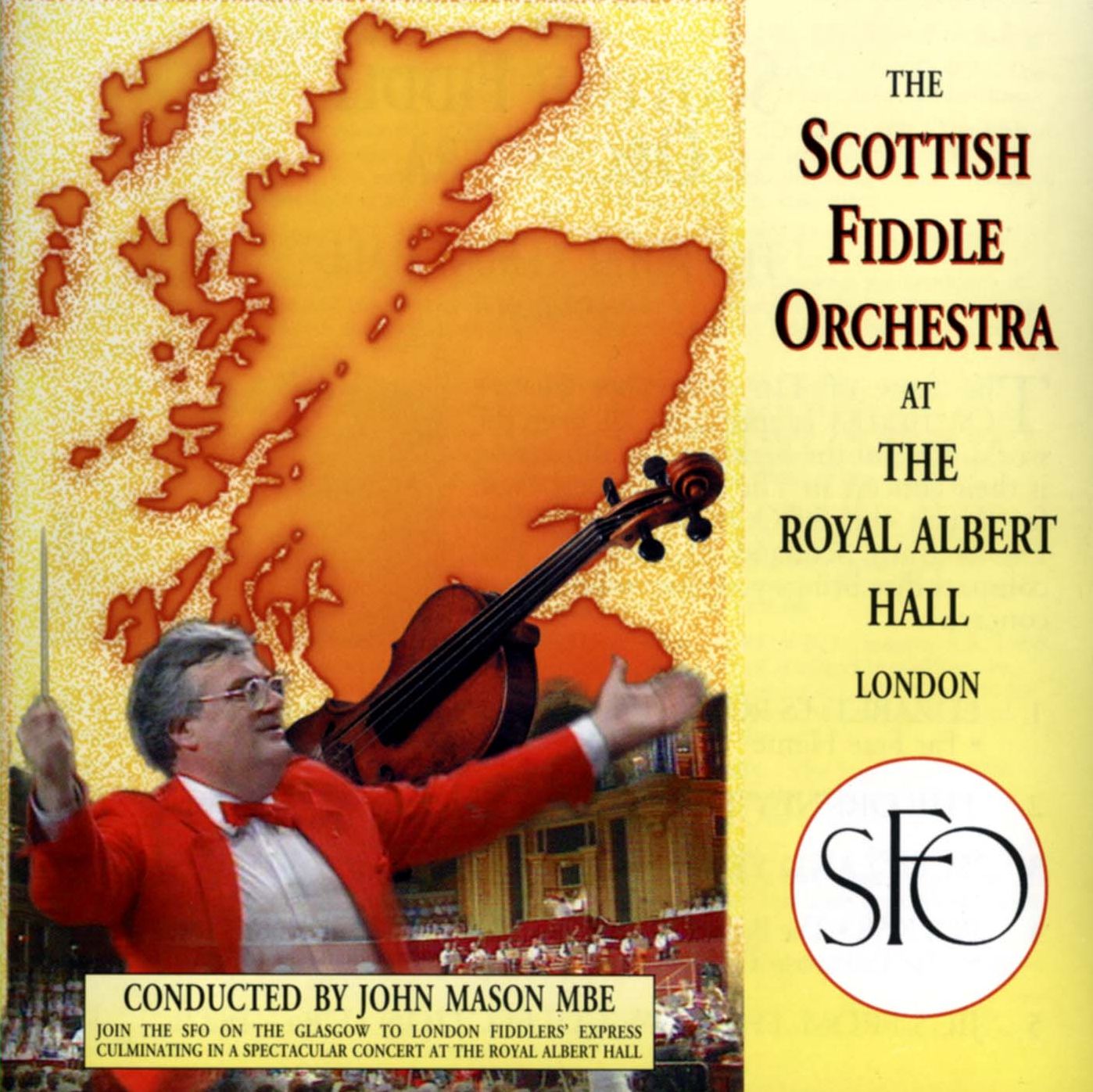 The Scottish Fiddle Orchestra At the Royal Albert Hall, London