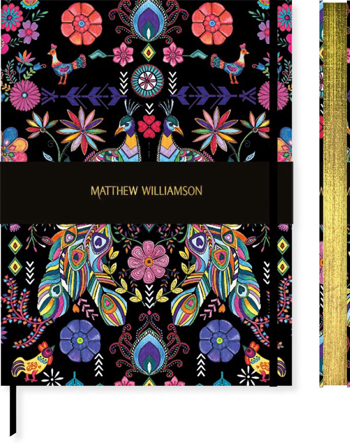 Grande Journal Matthew Williamson Peacock