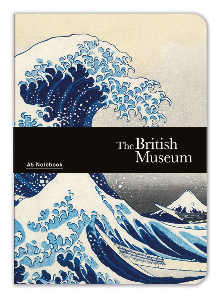 A5 Luxury Notebook British Museum Hokusai Wave
